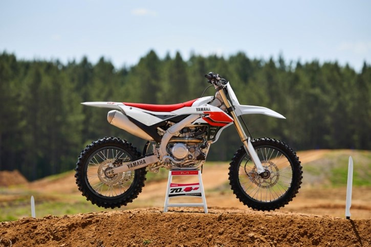 Yamaha YZ450F 70th Anniversary Edition
